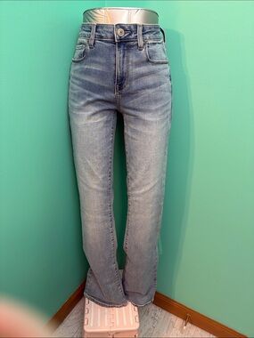 American Eagle Outfitters Light Blue Flare Jeans